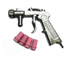 Пистолет для пескоструйных камер Сорокин с комплектом форсунок 800.4 