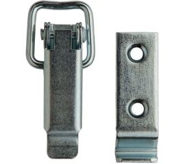 Замок для ящика VORMANN с ответной частью, выгнутая, 52х23 мм, оцинкованный 01202050/9015 
