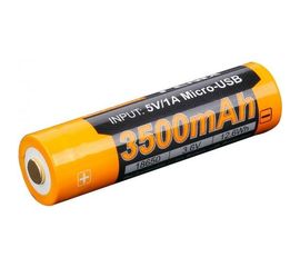 Аккумулятор Fenix 18650 с разъемом для USB ARB-L18-3500U 