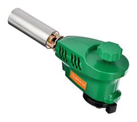 Горелка с пьезорозжигом ЧИНГИСХАН цанговый захват, широкое cопло 333-095 