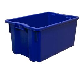 Сплошной ящик Тара.ру 600х400х300 мм, синий 05428 