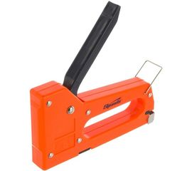 Мебельный пластиковый степлер со скобами 100 шт, тип скобы 53, 4-8 мм SPARTA 42001 