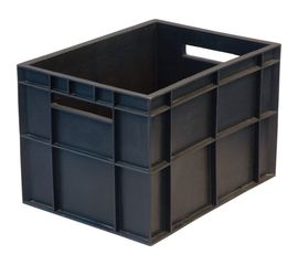 Ящик Тара.ру п/э 400x300x280 Фин-Пак цв. чёрный 22382 