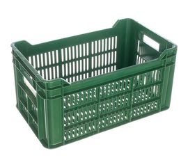 Ящик п/э с перфорацией 500х300х264 зеленый Тара.ру 01543 