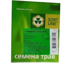 Семена газона TM SORTLINE Смесь трав Универсальная 1 кг 4620766500413 