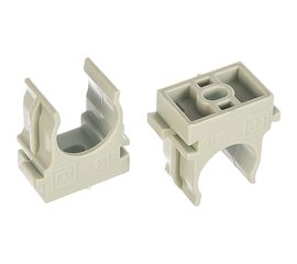 Крепеж-клипса для труб для монтажного пистолета Промрукав серая в п д16 100 шт. PR13.0119 