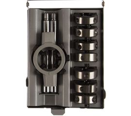 Набор круглых ручных плашек Thorvik D-COMBO М3-М12, HSS, 8 предметов MDS8 52885 