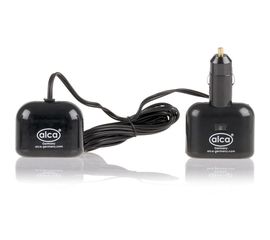 Разветвитель прикуривателя с удлинителем 2 м, 3 выхода + 2 USB Alca 511 410 
