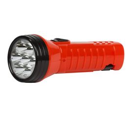 Аккумуляторный светодиодный фонарь Smartbuy 7 LED с прямой зарядкой, красный SBF-95-R 