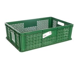 Ящик с ручками Тара.ру 600х400х180 мм, зеленый 16686 