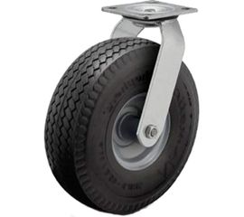 Пневматическое колесо поворотное с панелью PRS 80 (218 мм; 100 кг) А5 1000054 