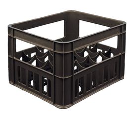 Ящик Тара.ру п/э 420х340х270 пивной, новый, чёрный 00430 