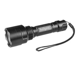 Фонарь Navigator, NPT-P03-18650, алюминий, профессиональный, 1 CREE LEDx10Вт, аккумулятор 3.7В, 2А 71583 