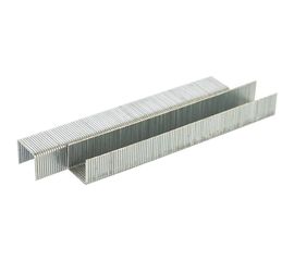 Скобы для степлера РОСОМАХА закаленные, оцинкованные (тип 53, 1000 шт./уп.), высота 8 мм 605308 