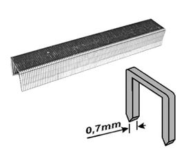 Скобы (8 мм; 1000 шт.) для мебельного степлера FIT DIY 31408 