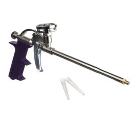 Пистолет для монтажной пены vertextools металлический 9019 