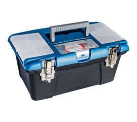 Ящик для инструментов с металлическими замками и органайзером Jettools 19" 480х235х270мм JT1602314 