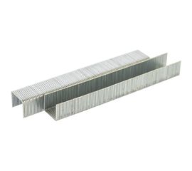 Скобы для степлера РОСОМАХА закаленные, оцинкованные (тип 53, 1000 шт./уп.), высота 12 мм 605312 