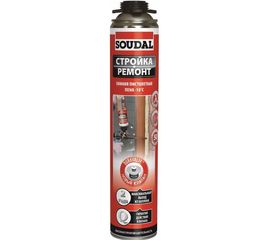 Зимняя пистолетная пена SOUDAL 750ml СТРОЙКА РЕМОНТ, Фикс&Филл 122481 