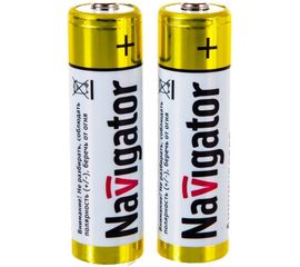 Аккумулятор Navigator NHR-2700-HR6-BP2, 2700mAh, AA, NiMH 17107 