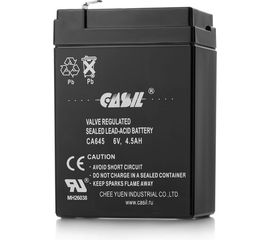 Аккумуляторная батарея CASIL CA645 6 В, 4.5 Ач, F1 10601010 