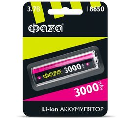 Аккумулятор ФАZА Li-Ion 18650 3000мАч BL-1 5004757 