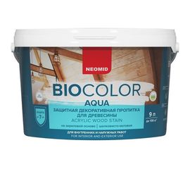 Пропитка Neomid BIO COLOR aqua NEW 2014 Neomid сосна /9л/ Н -AQUA-9/сосна 
