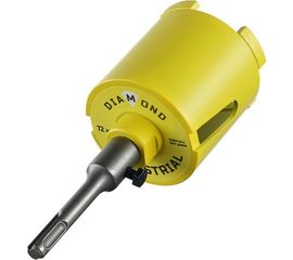 Коронка алмазная по бетону 72 мм SDS+ Diamond Industrial DIDCC72 