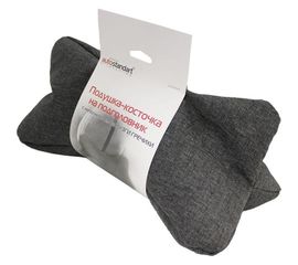 Подушка-косточка на подголовник AutoStandart с наполнителем из ЛУЗГИ ГРЕЧИХИ 103621 