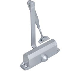 Доводчик DOORLOCK DL77N size 4/5 серебристый, крепежные размеры 162-168мм х 19мм 75540 