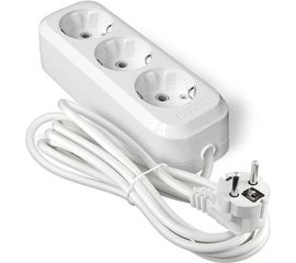 Бытовой удлинитель UNIVersal ТМ У10-554 ПВС 3*0,75 3гн. с/з 10м 554-10 