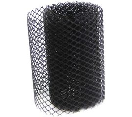 Сетка для защиты желоба от листьев MUROl 2,0x0,15 м, черный 14038 