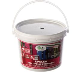 Краска резиновая эластичная MasterGood зеленая, темный, RAL 6005, 2.4 кг MG-КраскаРезин-2.4.зел 