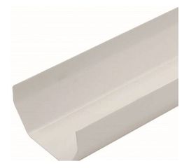 Водосточный желоб MUROl ПВХ, 3 метра, белый U110x67 UW30 