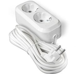 Удлинитель UNIVersal Е-302 ПВС 3*1, 2 гнезда, с/з 7м 9631975 