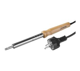 Паяльник Stayer с деревянной рукояткой и долговечным жалом MASTER MAXTerm 100 Вт клин 55310-100 