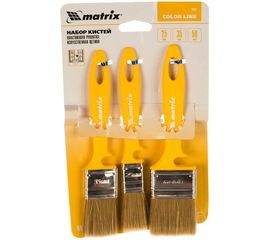 Набор кистей «Лаки» 25мм, 35мм, 50мм MATRIX Color Line 83367 