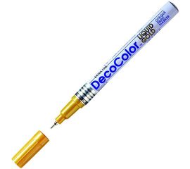 Лаковый маркер MARVY UCHIDA с тонким наконечником 0,75мм золотой MAR120/GLD 