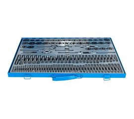 Набор метчиков и плашек "ПРОФЕССИОНАЛ", сталь Р6М5, 110 предметов ЗУБР 28110-H110 