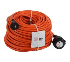 Силовой удлинитель ЭРА UPx-1-2x1.5-50m-IP44 в бухте, без заземления, 50м, 1 гнездо, ПВС 2х1.5 мм Б0046809 