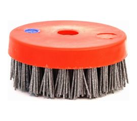 Щетка чашечная (110 мм; M14; ворс полимер абразив P60) ОСБОРН 6-003 PLM.CUP110M14P60 