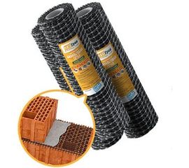 Сетка базальтовая кладочная НЕОГРИД Стандарт (ячейка 25х25 мм; рулон 0.5х50 м) НС 0,5-50 