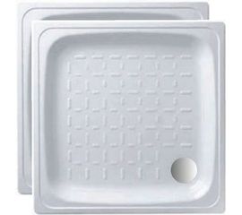 Душевой поддон Antika 80х80х15 см, стальной эмалированный APS-80101 94941 