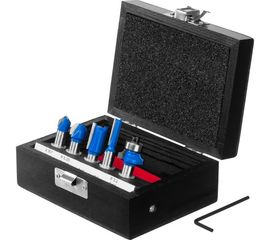 Набор фрез по дереву (5 шт; хвостовик 8 мм) Зубр 28795-H5 