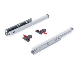 Направляющая полного выдвижения c доводчиком SAMET SMART SLIDE, PUSH OPEN 500 мм СТ-00001284 