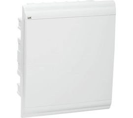 Встраиваемый бокс IEK ЩРВ-П-24 модуля, пластик IP41 PRIME белая дверь MKP82-V-24-WD-41-10 