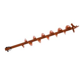 Шнек для грунта однозаходный GDB-100 (20 мм; 100 мм; 80 см) CARVER 01.003.00044 