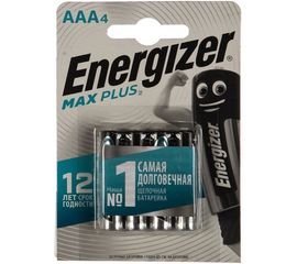 Батарейки Energizer MAX Plus E92/AAA 4 шт/бл Alkaline 7638900423082 