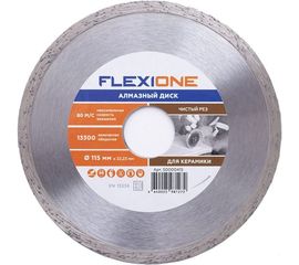 Диск алмазный со сплошной кромкой по керамической плитке (115х22.2 мм) Flexione 50000415 