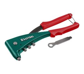 Заклепочник с литым корпусом Kraftool "X-5F" для заклёпок d=2.4-4.8 мм - алюминий и сталь, =2.4-4.0 - нерж сталь 31173_z01 